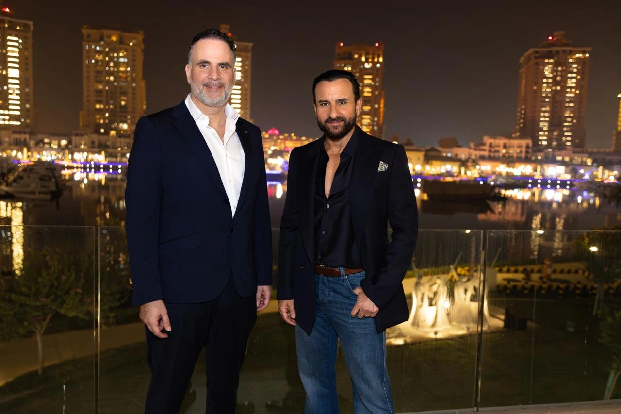Saif Ali Khan and Alfardan Corporation Celebrate an Exclusive Evening at The St. Regis Marsa Arabia Island, The Pearl – Qatar
